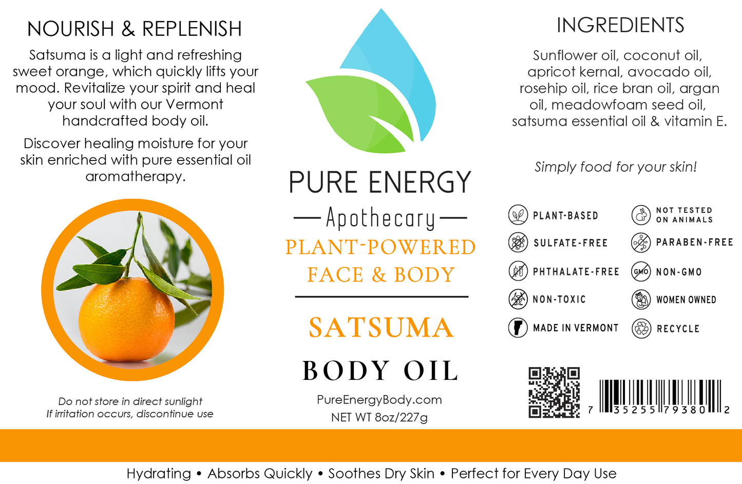 Skin Oil (Satsuma)