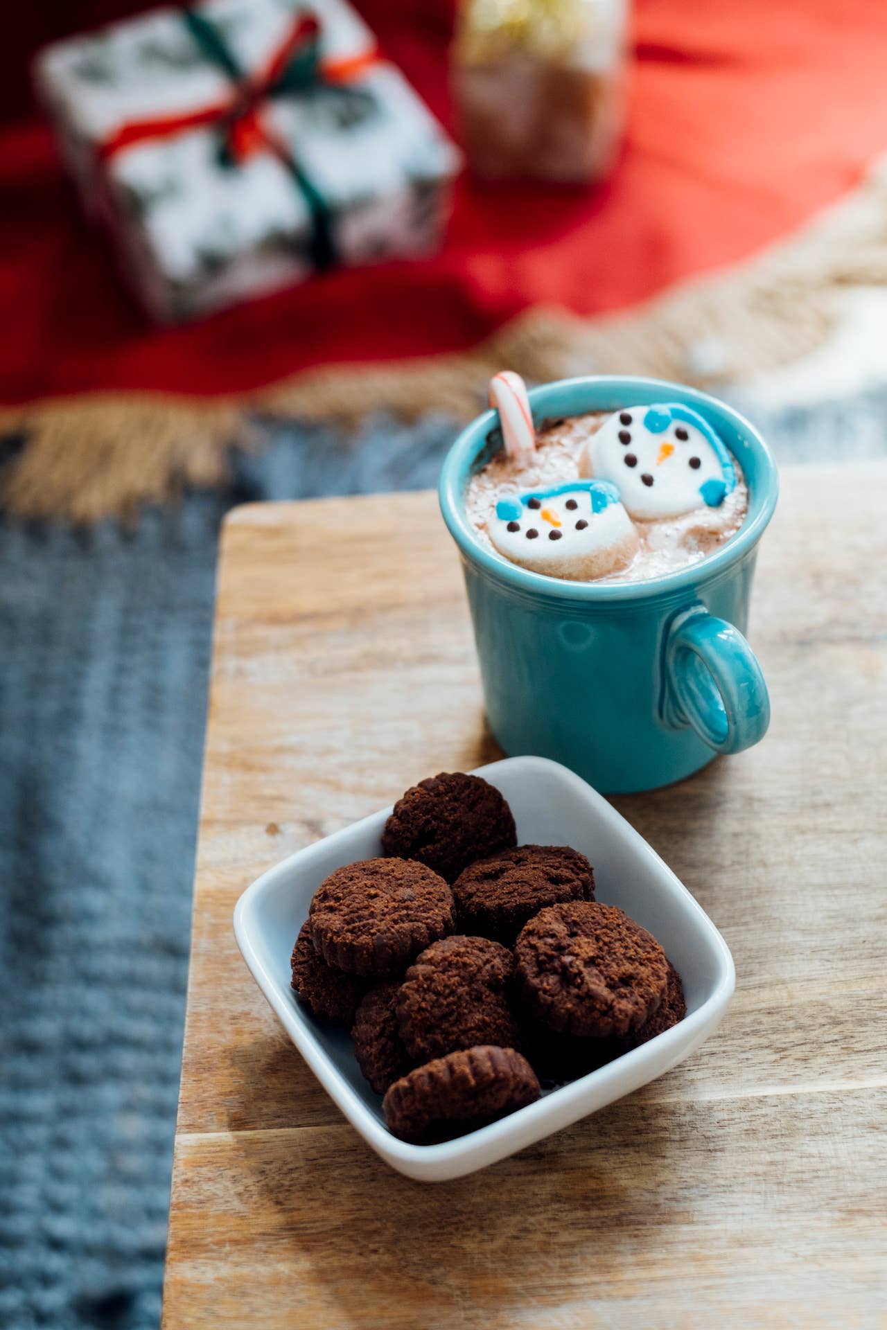 Mini Box: Double Dark Chocolate Shortbread Cookies