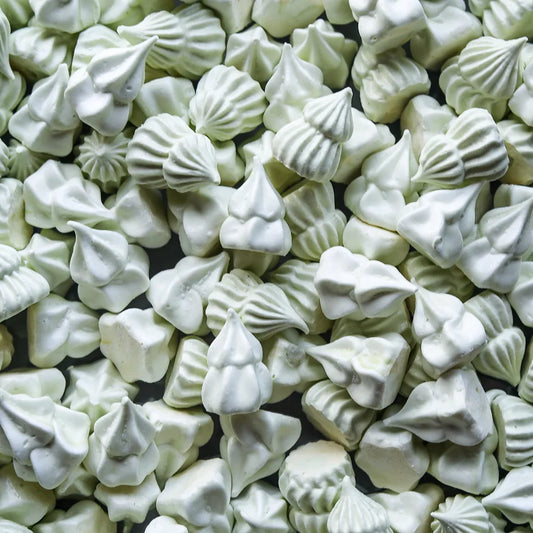 Peppermint Tree Meringues