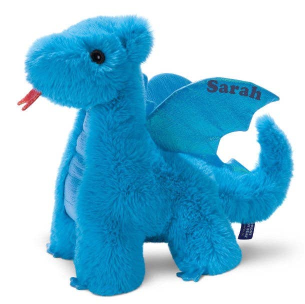 18 In. Oh So Soft Blue Dragon