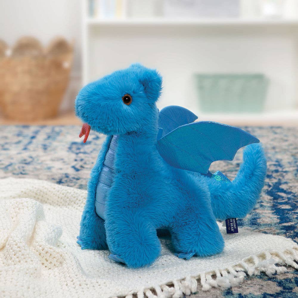 18 In. Oh So Soft Blue Dragon