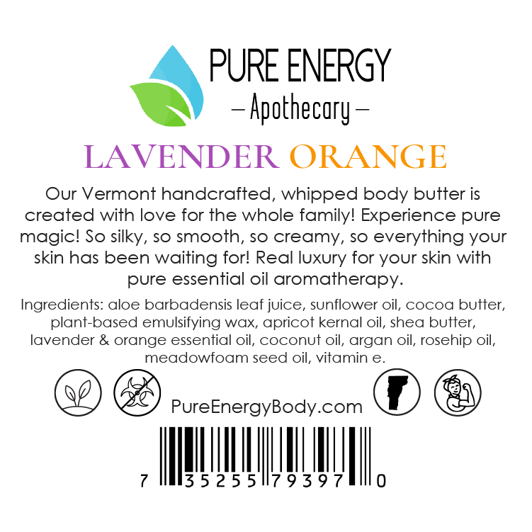 Whipped Butter (Lavender Orange)