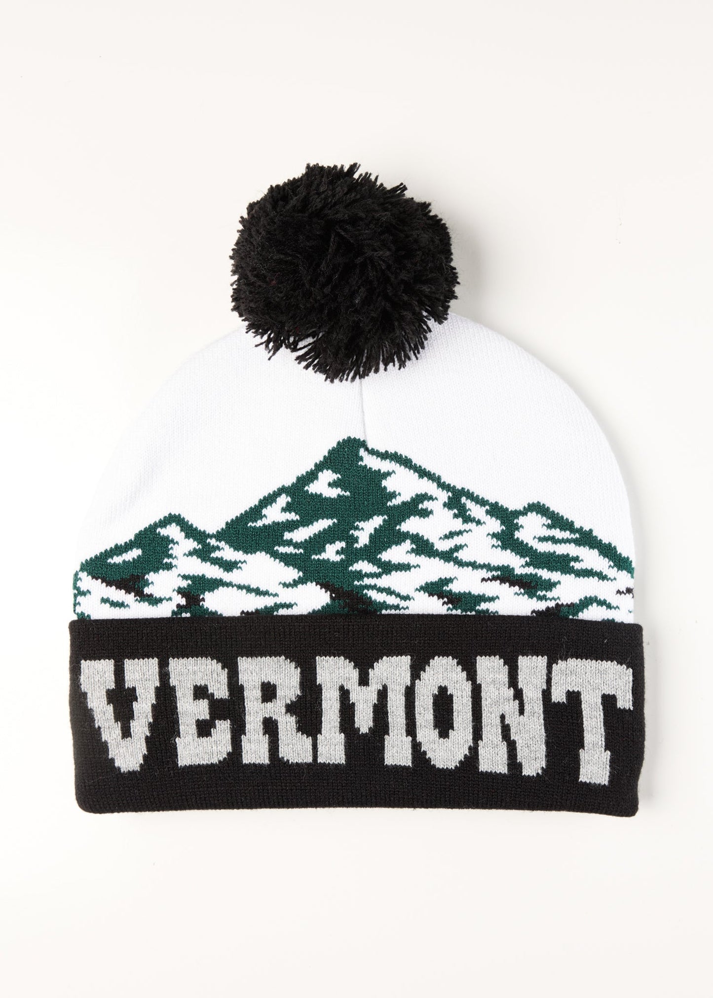 Vermont Cuffed Pom Beanie