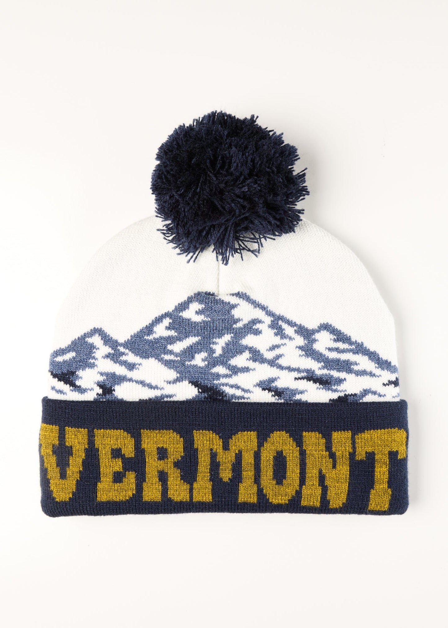 Vermont Cuffed Pom Beanie