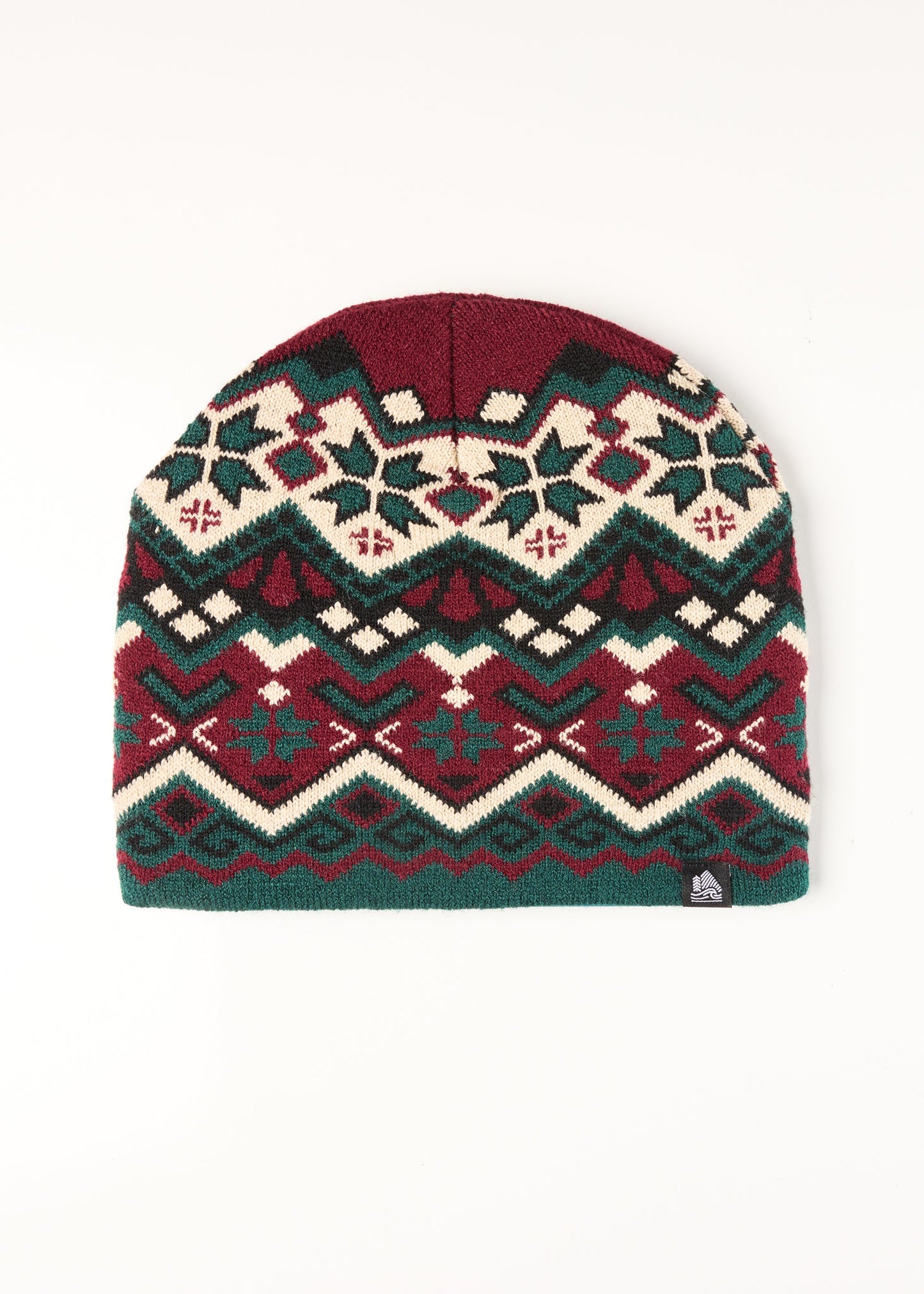 Fair Isle Skully Beanie