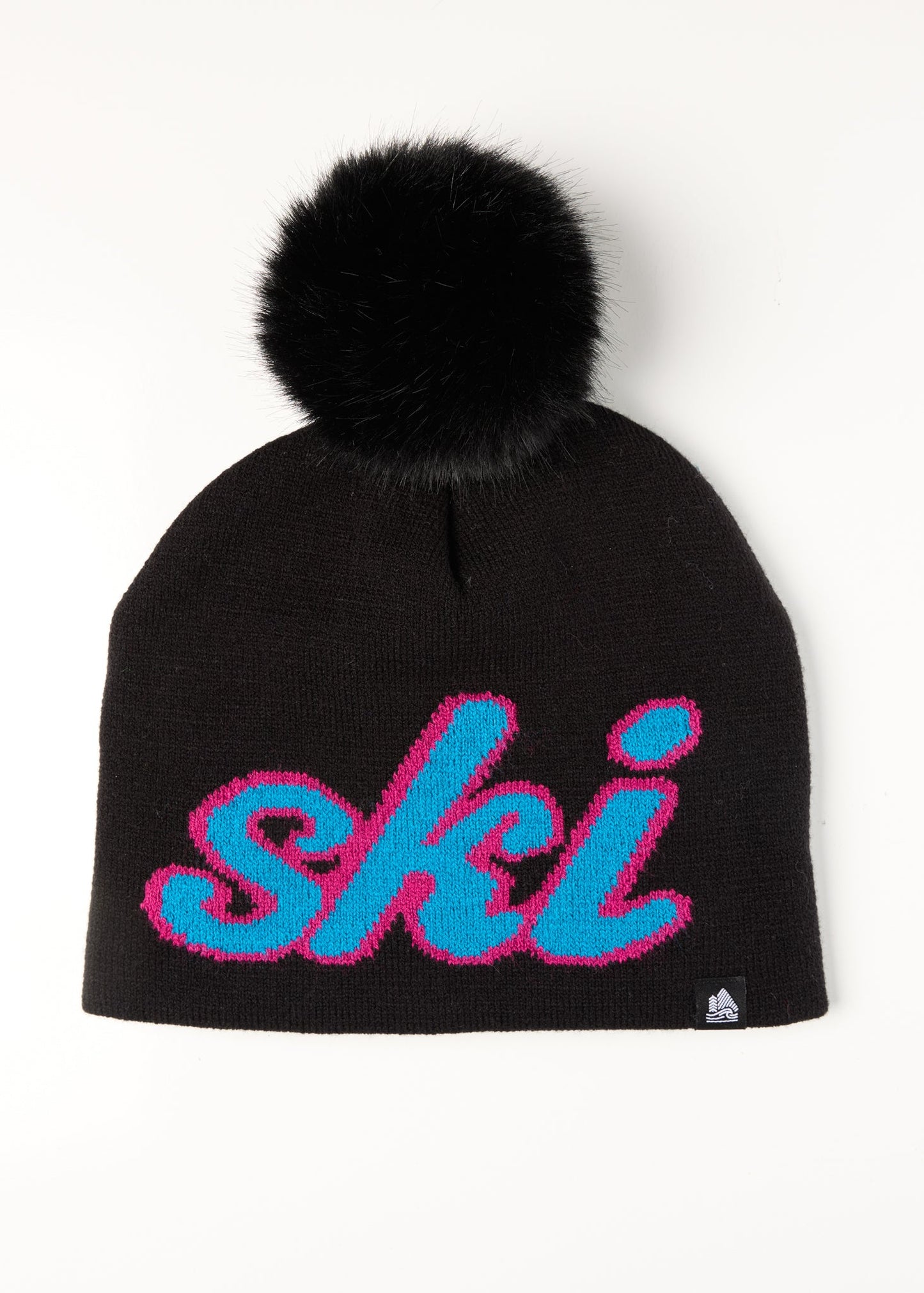 Ski Midi Faux Fur Pom Beanie