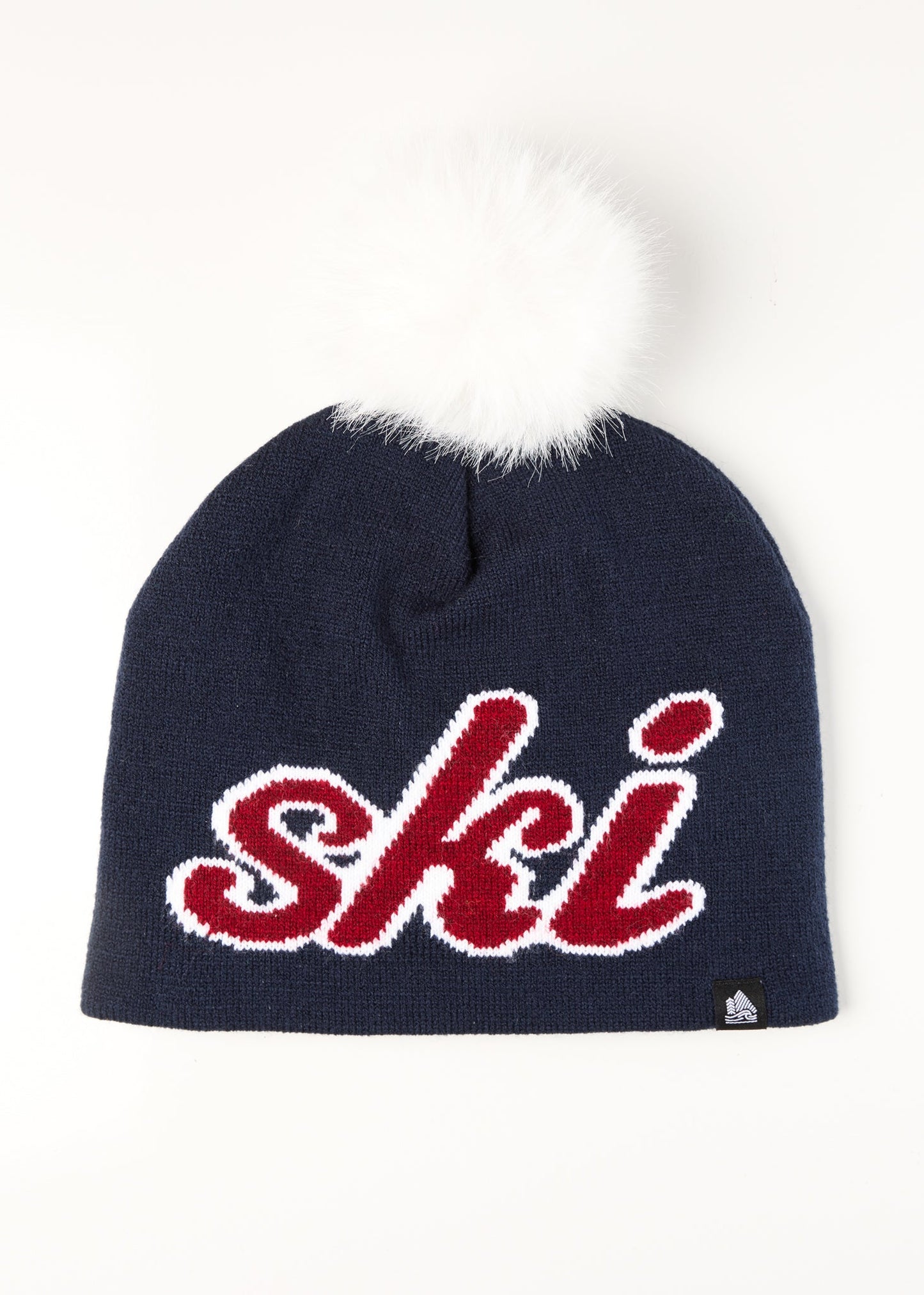 Ski Midi Faux Fur Pom Beanie