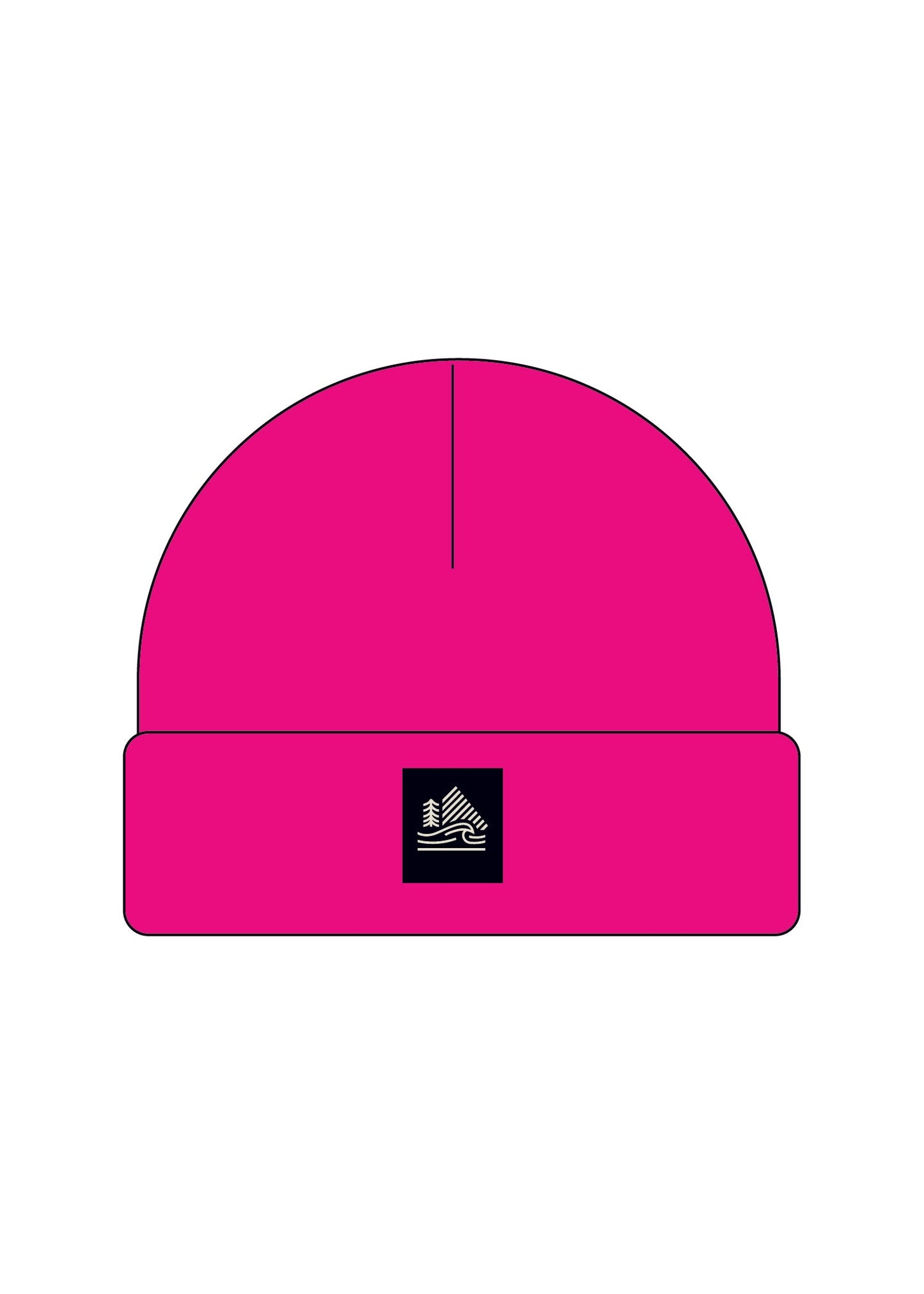 4T2D Cuffed Ribbed Beanie