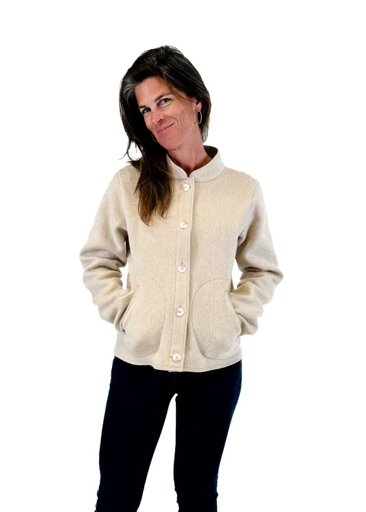 Women's Reversible Shacket - Beige