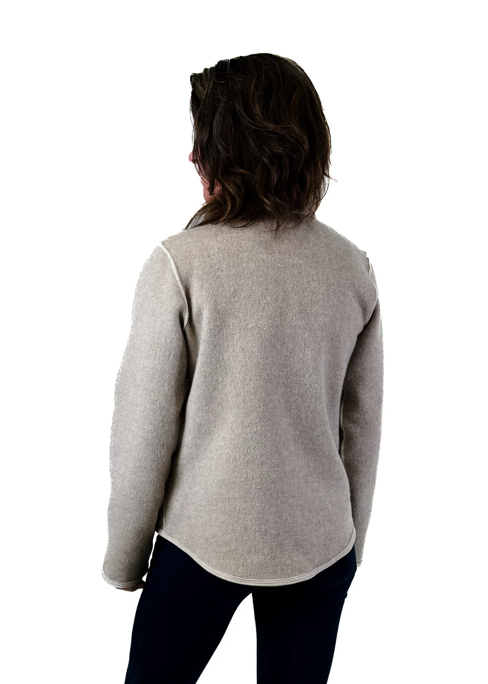 Women's Reversible Shacket - Beige