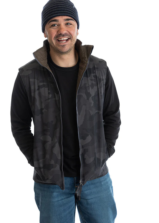 Men's Reversible Venture Vest - Blue