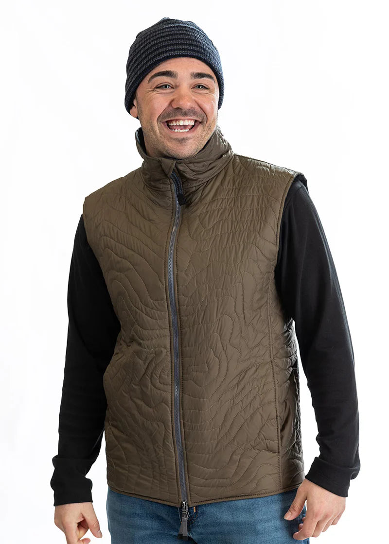 Men's Reversible Venture Vest - Blue