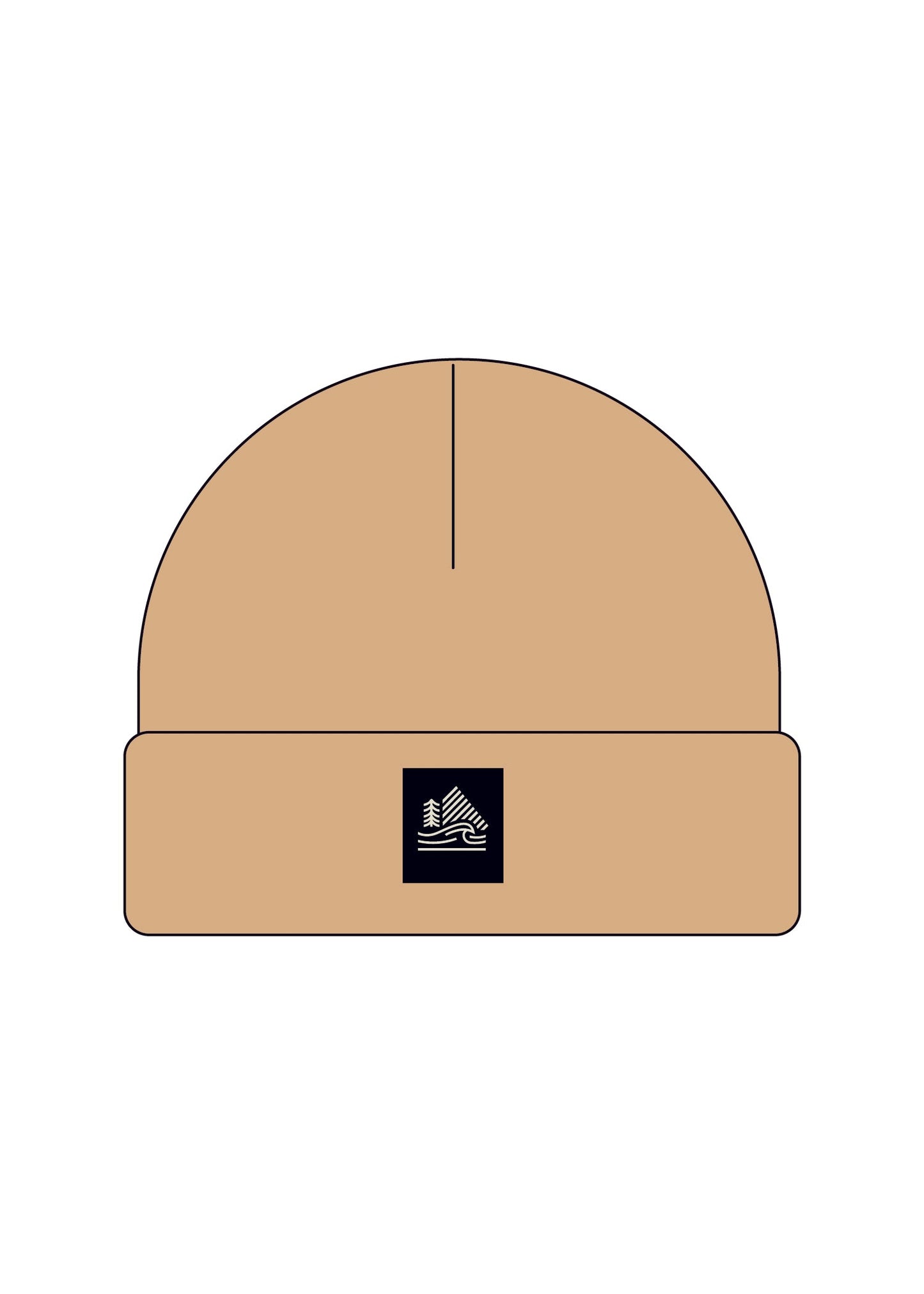 4T2D Cuffed Ribbed Beanie