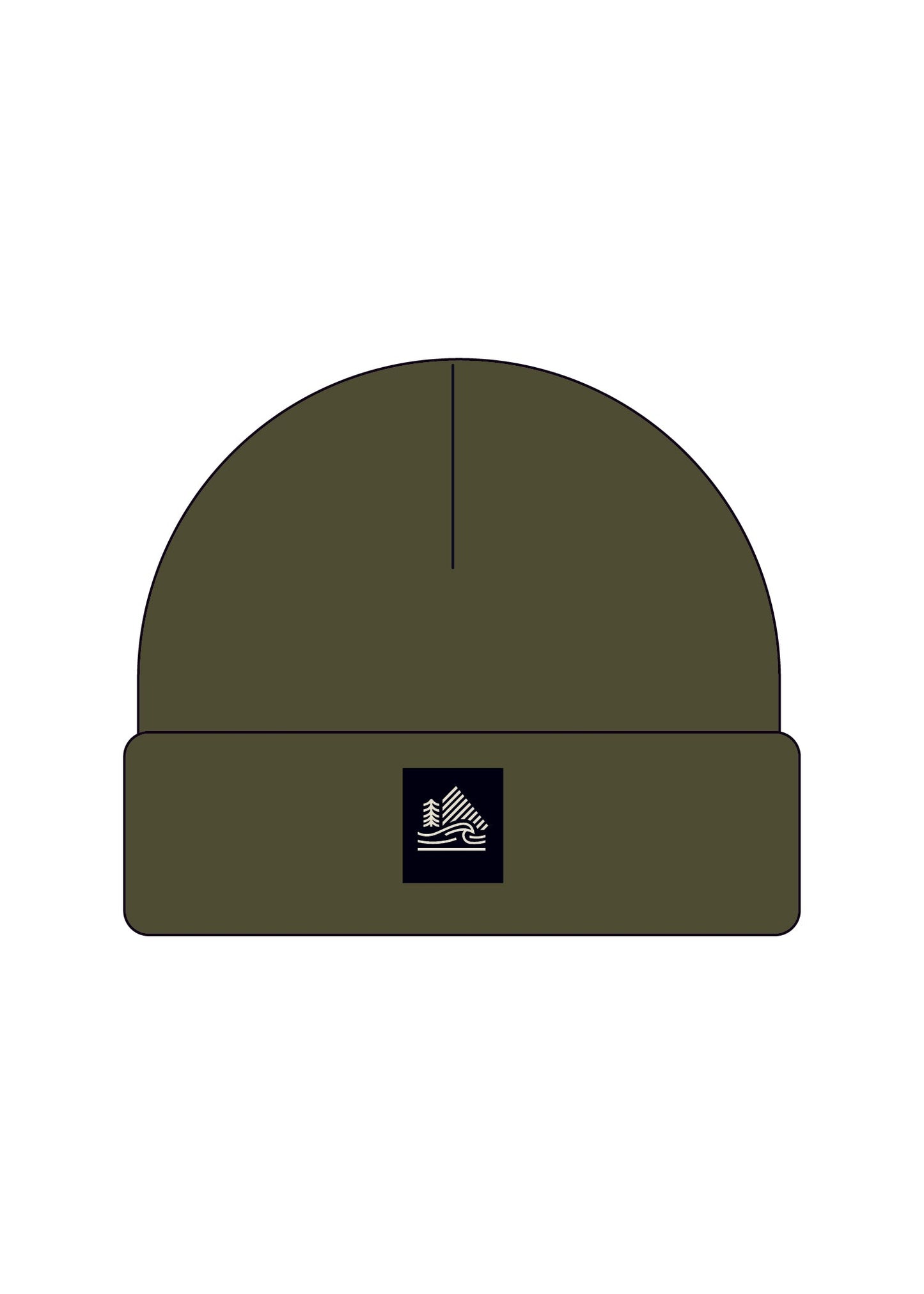 4T2D Cuffed Ribbed Beanie