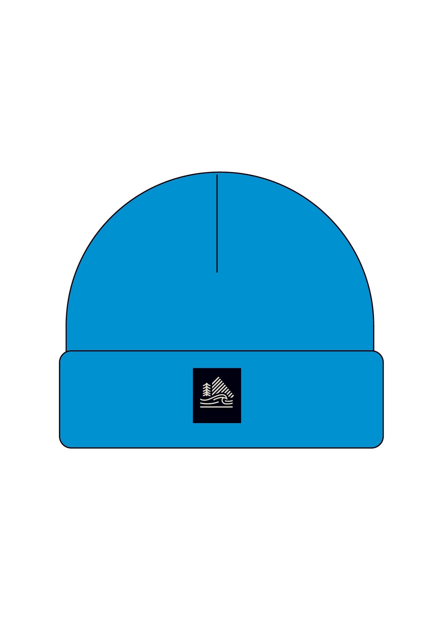4T2D Cuffed Ribbed Beanie