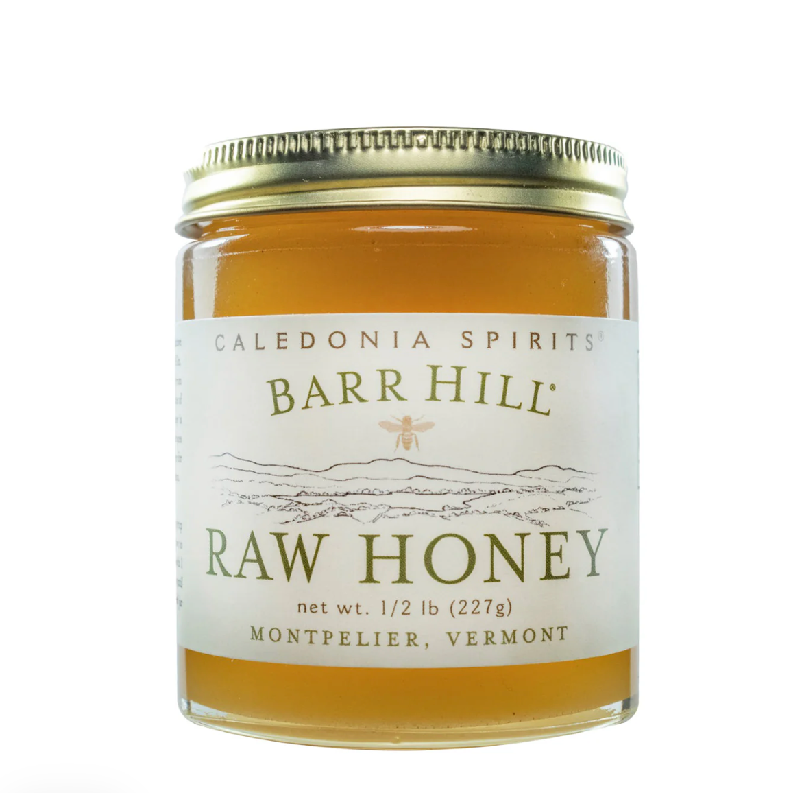 Barr Hill Raw Honey 1/2lb