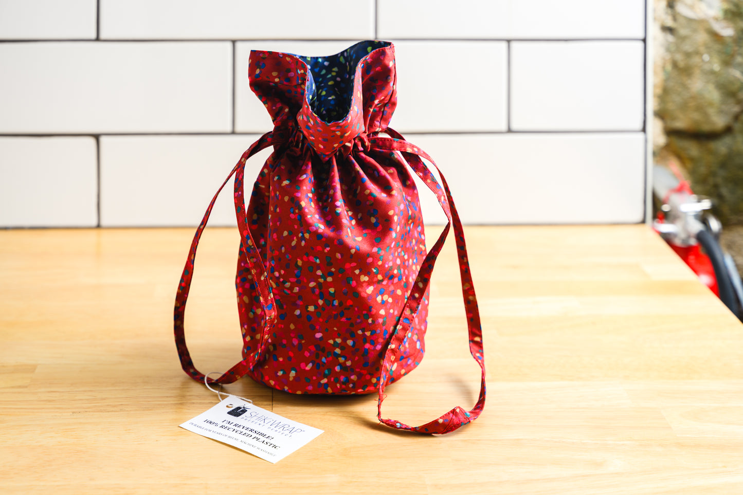 Confetti Reversible Sustainable Gift Bag