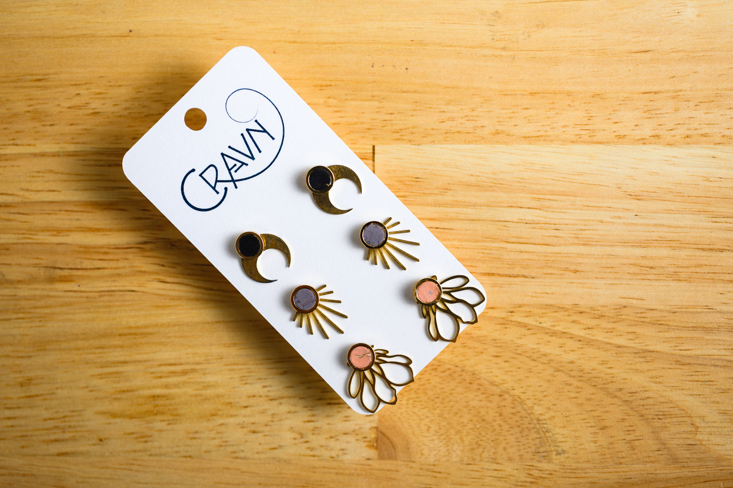 Interchangeable Studs - Brass Three Pack