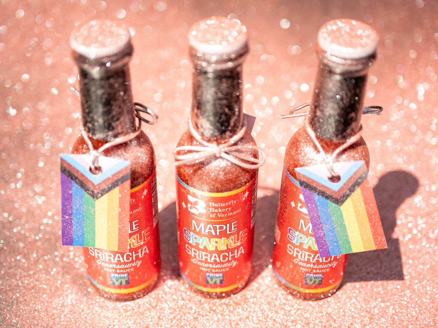 Maple Sparkle Sriracha Pride Hot Sauce 5oz