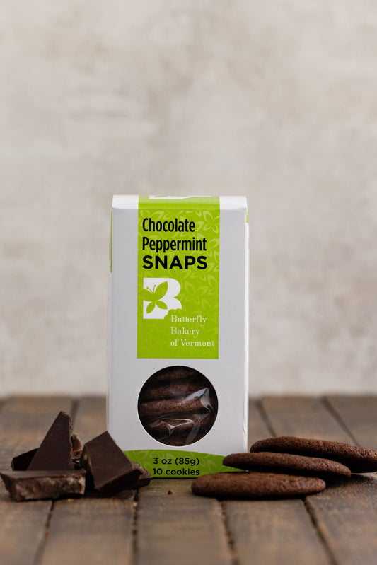 Chocolate Peppermint Snaps