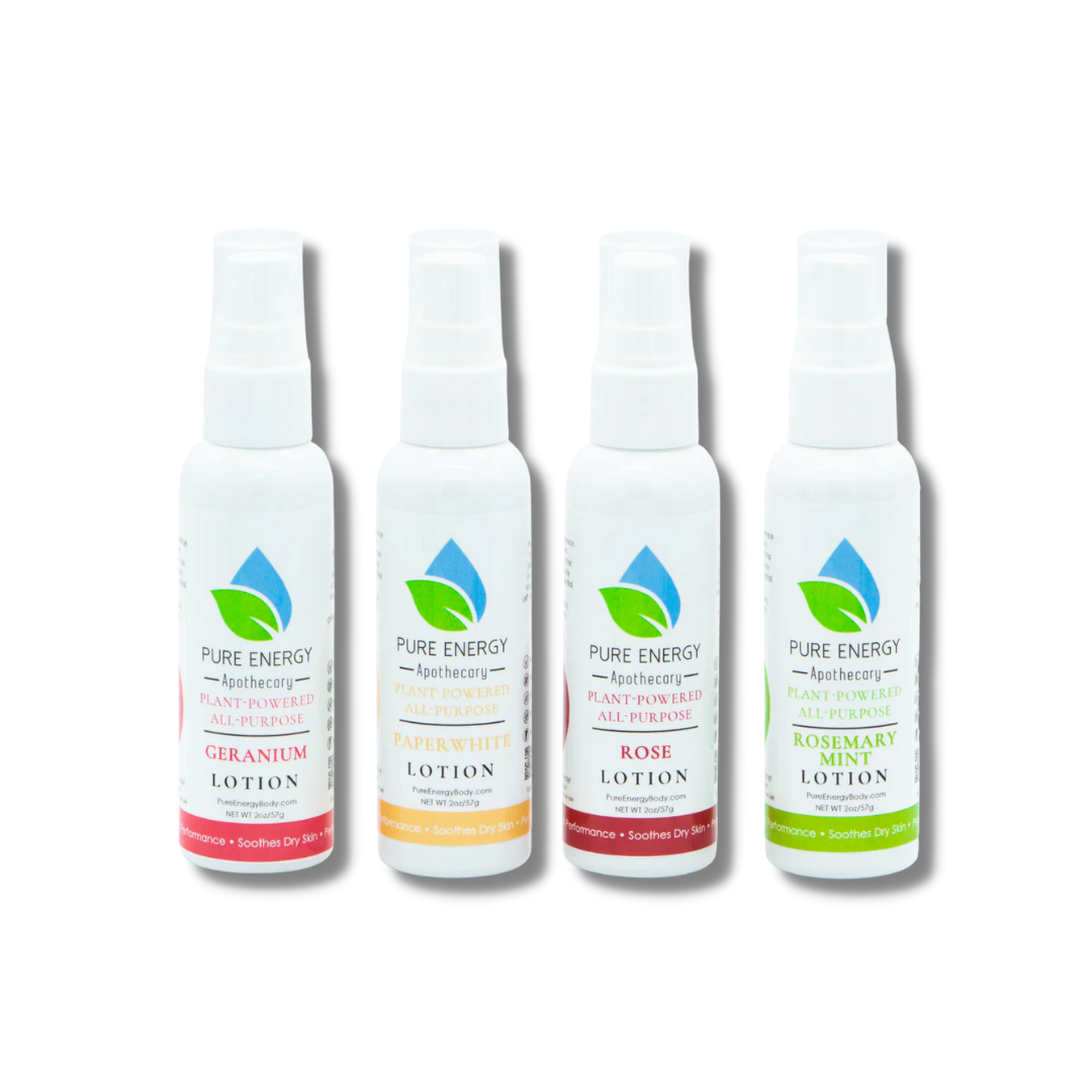 All Purpose Moisturizing Lotion - Travel Garden Gift Set (4 pack)