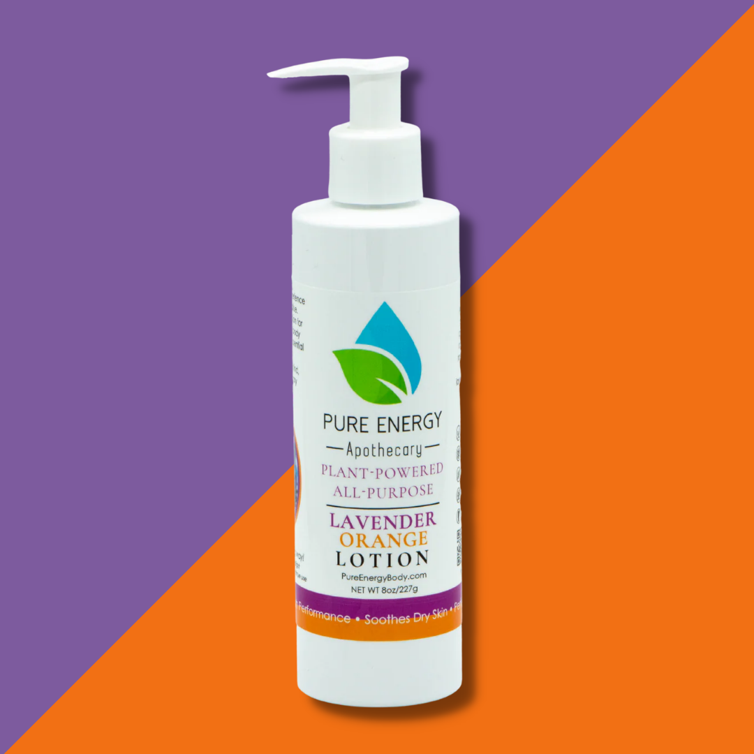 Natural All Purpose Lotion 8 Oz (Lavender Orange)