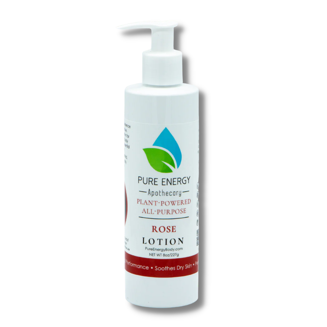 Natural All Purpose Lotion 8 Oz (Rose)