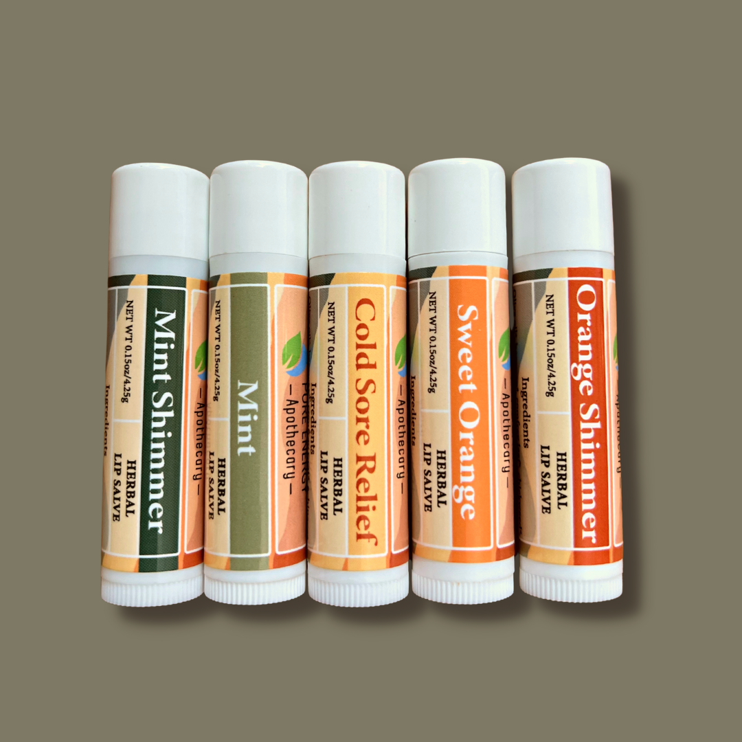 Orange Shimmer - Lip Salve