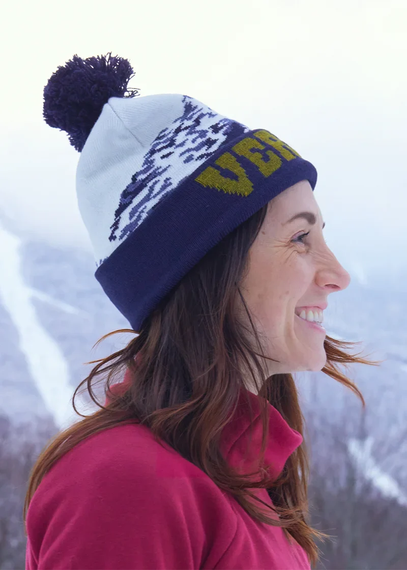 Vermont Cuffed Pom Beanie