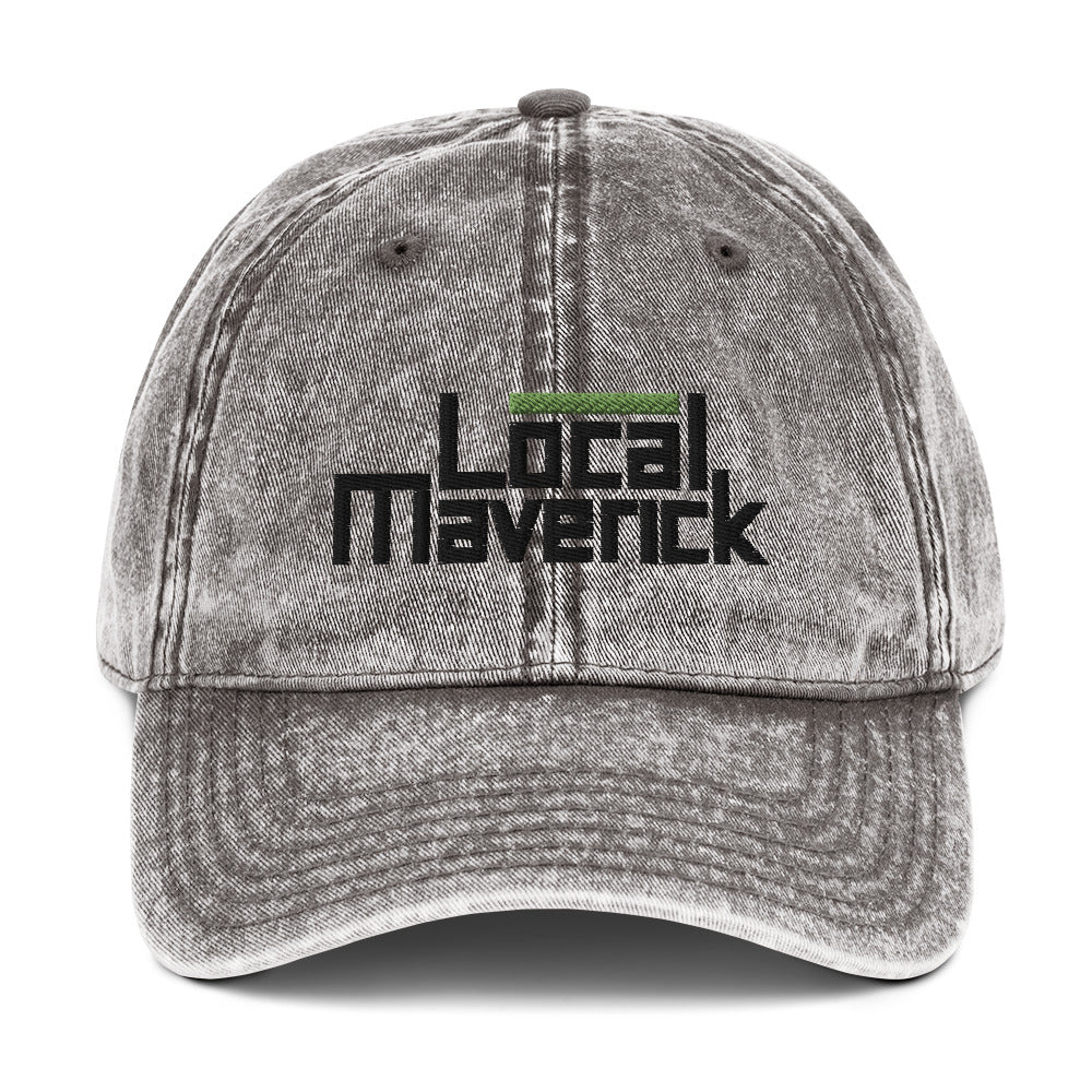 Local Maverick Vintage Cotton Twill Cap